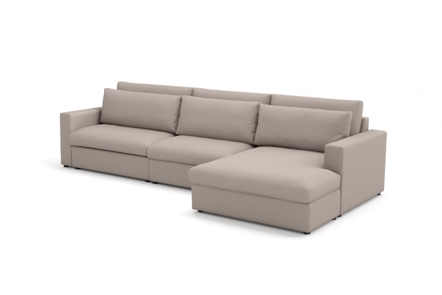 Model Portofino - Portofino sofa 1,5 osobowa + sofa 1,5 osobowa + longchair prawy